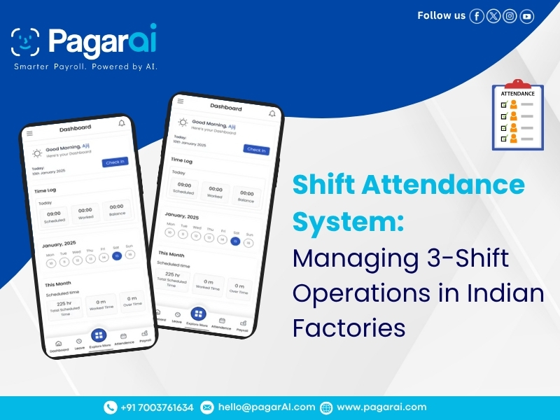 3-shift factory operations
