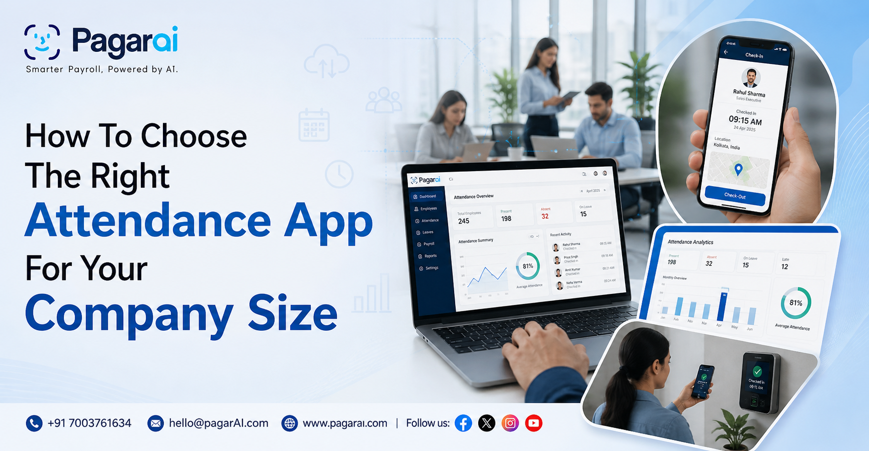 How To Choose The Right Attendance App For Your Company Size